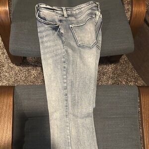 Petra Fashions Light Blue Straight Leg Jeans